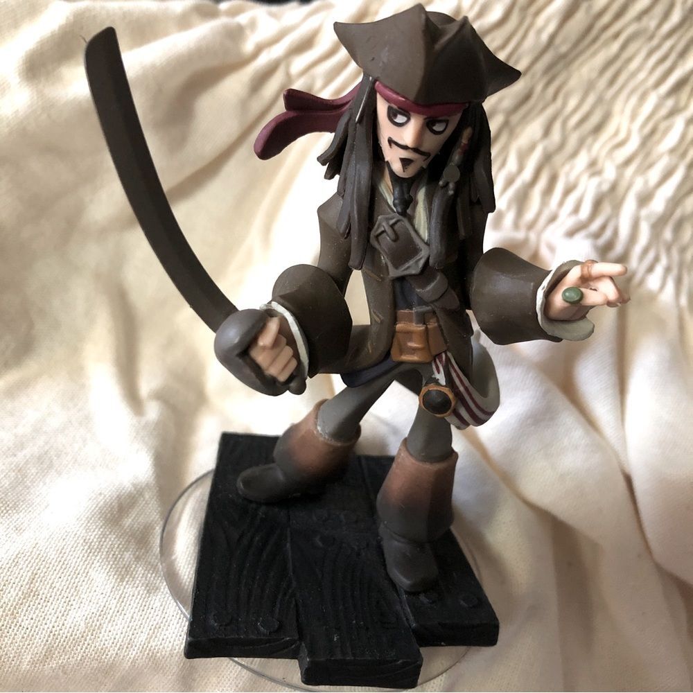Disney Infinity Jack Sparrow Pirates of the Caribbean Johnny‎ Depp pirate figure